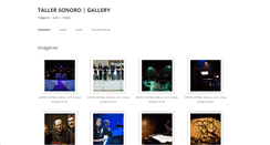 Desktop Screenshot of gallery.tallersonoro.com